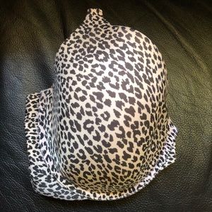 Victoria Secret Pink and Gray Cheetah Bra